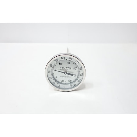 Tel-Tru 5IN 1/2IN 15IN 0-250F BIMETAL THERMOMETER 38101514 GT500R